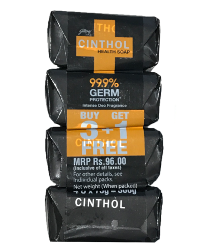 Cinthol Health Soap Bundle (3+1)